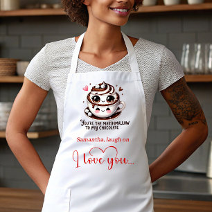 Funny Foods Personalized I Love You Gift Apron