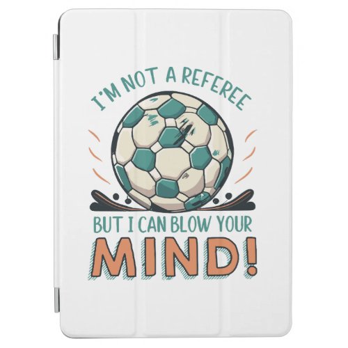 Funny Football Design iPad Air Cover