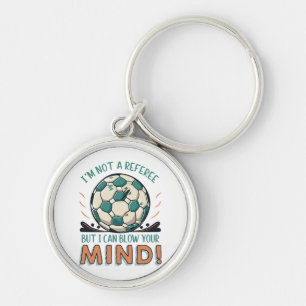 Funny Football Design Keychain