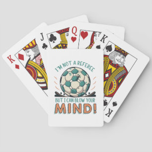 Funny Football Design Poker Cards