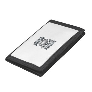 Funny Football Education Vintage Shirt Design (2)_ Trifold Wallet