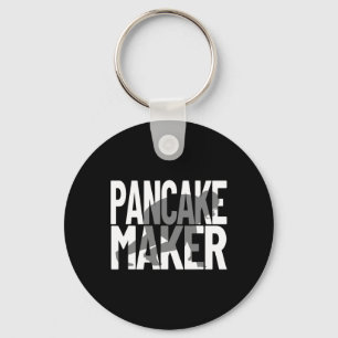 Funny Football Player Meme Lineman Pancake Maker Keychain