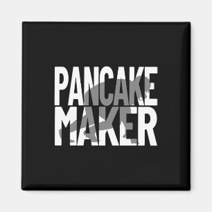 Funny Football Player Meme Lineman Pancake Maker Magnet