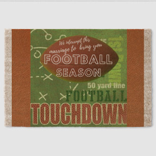 Funny Football Season Coir Mat