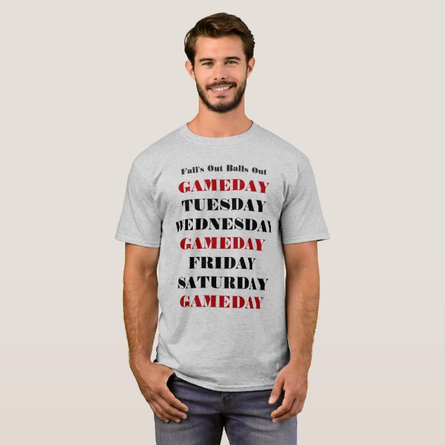 Funny Football Season T-Shirt (Front Full)