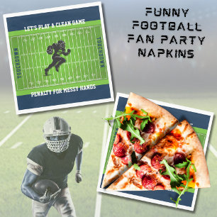 Funny Football Tailgate Game Day Party Napkins