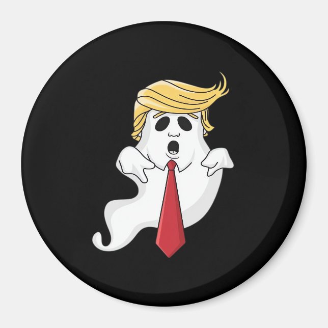 Funny For Halloween, Donald Costume Classic Magnet (Front)