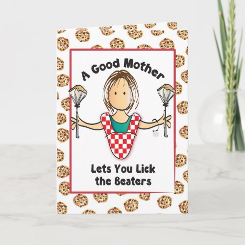 Funny for Her Cooking Mother Mom Birthday  Card