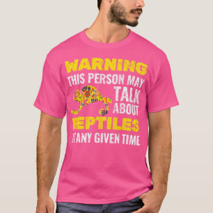 Funny For Reptile Lover Cute Chameleon Breeder T-Shirt