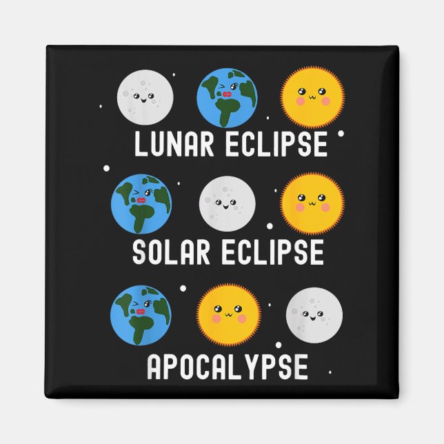 Funny For Solar Eclipse 04 08 24 Magnet (Front)