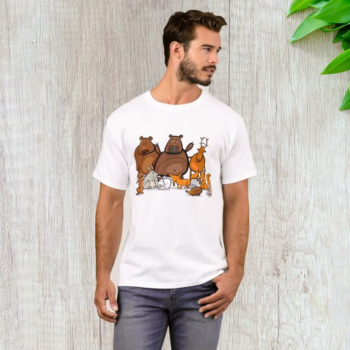 Funny Forest Animals T_Shirt