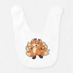 Funny Fox Baby Bib