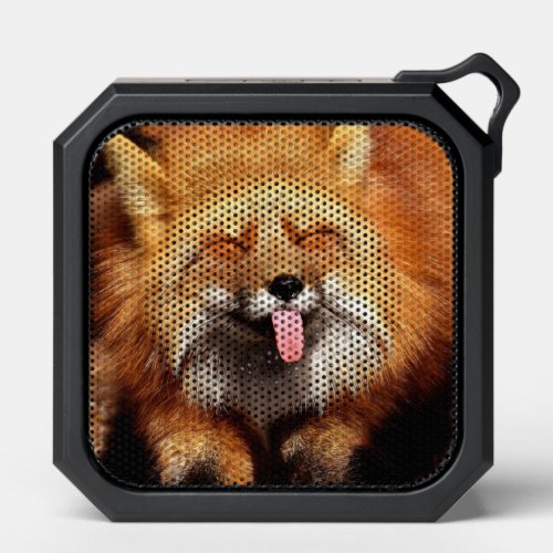 Funny Fox Sticking Its Tongue Out Bluetooth Speaker