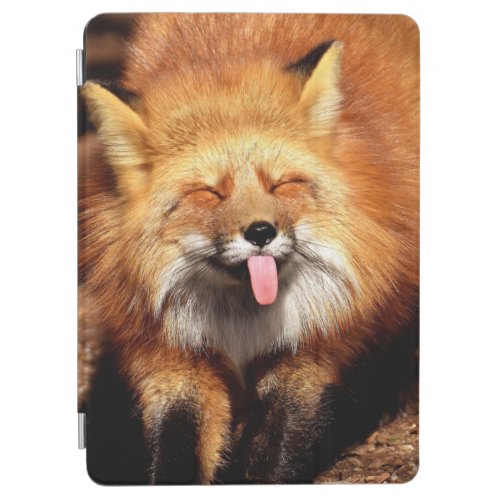 Funny Fox Sticking Its Tongue Out iPad Air Cover