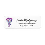 Funny Frankenstein Monster Halloween Fun - Address Label