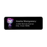 Funny Frankenstein Monster Halloween Fun - Address Label