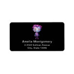 Funny Frankenstein Monster Halloween Fun Address Label