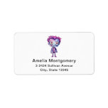 Funny Frankenstein Monster Halloween Fun Address Label