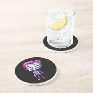Funny Frankenstein Monster Halloween Fun Coaster