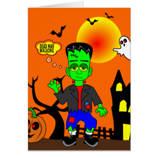Funny Frankenstein's Monster Image Cards