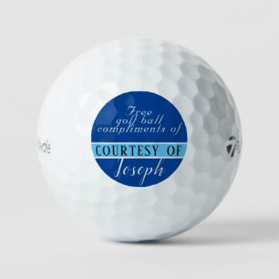 Funny Free Ball Personalized Golf Balls