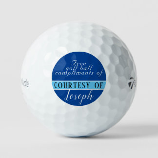Funny Free Ball Personalized Golf Balls