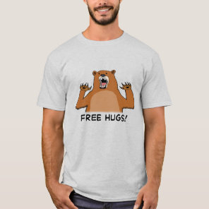 Funny Free Bear Hugs T-Shirt
