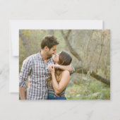 Funny Free Drinks Photo Horizontal Save the Dates Save The Date (Back)