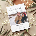 Funny Free Drinks Photo Wedding  Save The Date<br><div class="desc">Funny wedding save the date cards that are always a big hit with family and friends. Free drinks (and we're getting married) photo design - customize the front and backside of card with your wedding details.</div>