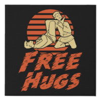 Funny Free Hugs - Brazilian Jiu-Jitsu, BJJ Gift