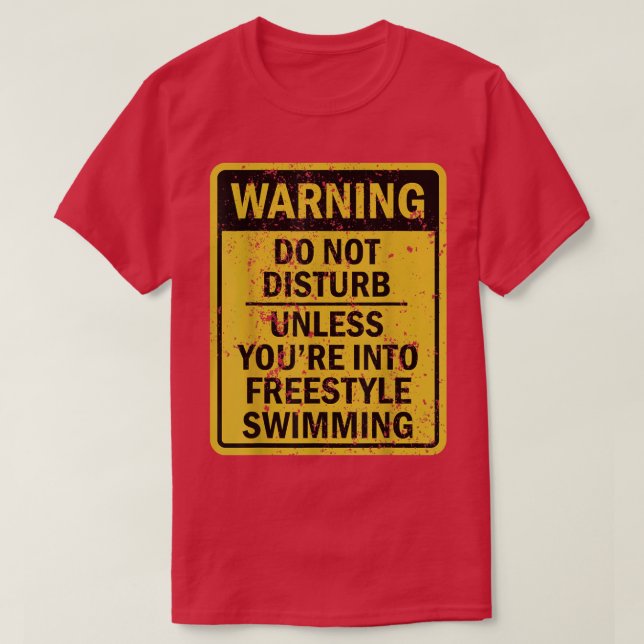 Funny FREESTYLE SNOWBOARDING Sport Themed Birthday T-Shirt (Design Front)