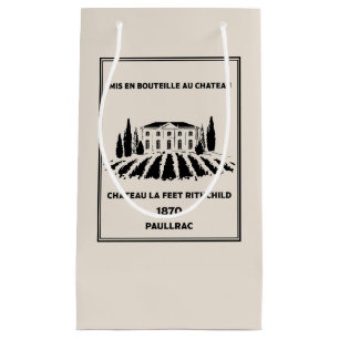 Funny French Birthday  Small Gift Bag