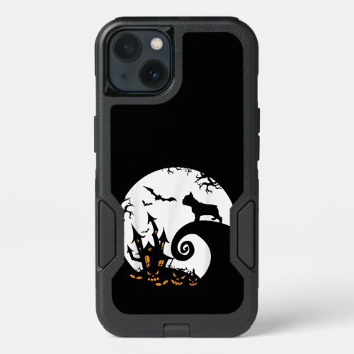 Funny French Bulldog And Moon Halloween Costume iPhone 13 Case