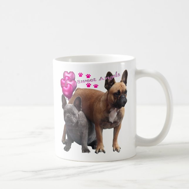 Funny French Bulldog Coffee Mug (Right)