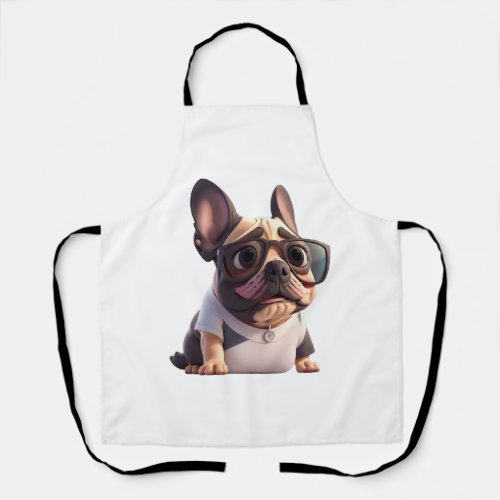 funny French Bulldog  Essential T_Shirt Apron