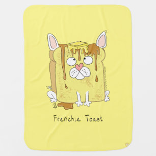 Funny French Bulldog Frenchie Dog Cute Kids Baby Blanket