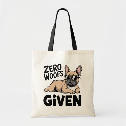 Funny French Bulldog Gift Sarcastic Antisocial Dog Tote Bag