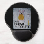 Funny French Bulldog In Toilet | Dog Lover Gifts Gel Mouse Pad<br><div class="desc">Funny Dog Lover Gift,  A great gift for A dog lover,  A Birthday,  Anniversary,  Valentine's Day,  Christmas,  Mothers' day,  Father's day,  Thanksgiving,  Easter,  Halloween Costume,  Friends or yourself.</div>