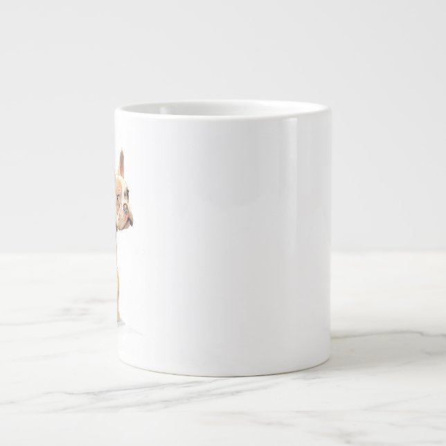 Funny French Bulldog Mug – Frenchie Coffee Mug (Front)