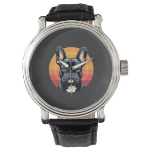 Funny French Bulldog Retro Outfits Clothes Cute Fr Watch