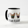 Funny French Bulldogs | I Speak Fluent Frenchie Mug