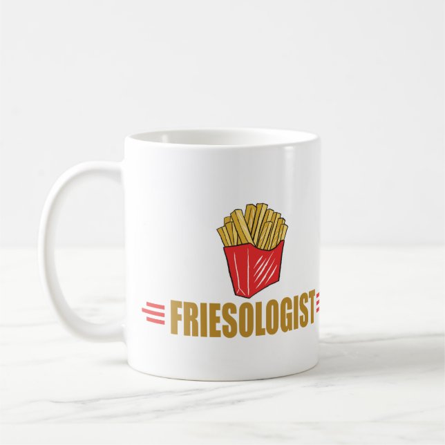 Funny French Fries Coffee Mug (Left)