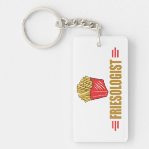 Funny French Fries Keychain