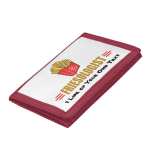 Funny French Fries Tri-fold Wallet