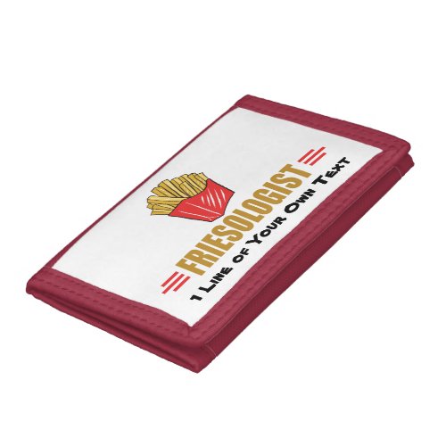 Funny French Fries Tri_fold Wallet