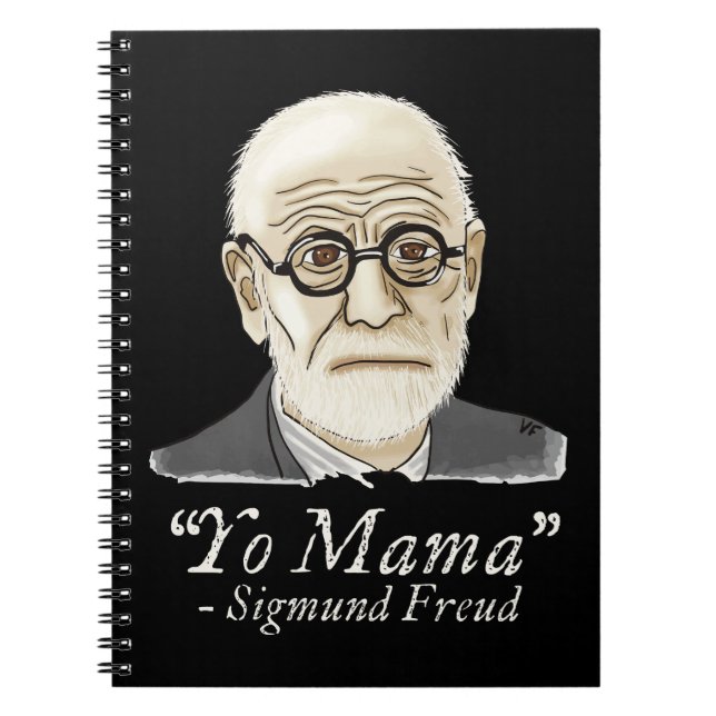 Funny Freud Psychology Notebook (Front)