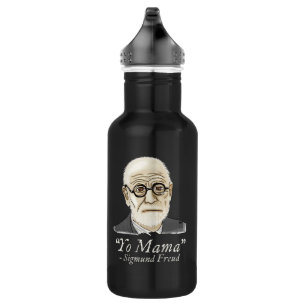 Funny Freud Psychology Stainless Steel Water Bottle