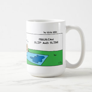 Funny Freudian Slip and Slide Coffee Mug