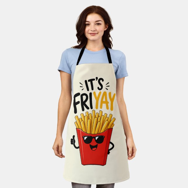 Funny Friday Apron (Worn)