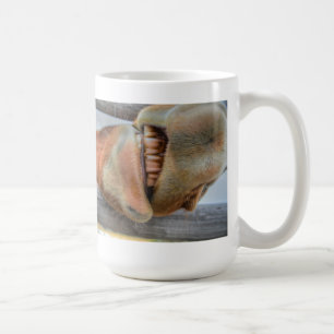 Funny Friendly Horse Muzzle and Teeth Coffee Mug